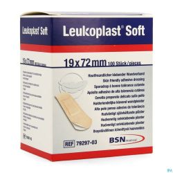 Leukoplast Soft 19x72mm 100