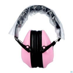 Quies Casque A/bruit Enfants Rose