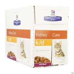 Prescription Diet Feline K/d Beef 12x85g