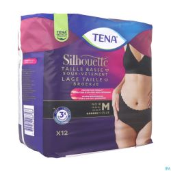 Tena Silhouette Plus Noir Taille Basse M 12 780203