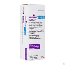 Mounjaro 12,5mg Kwikpen Sol Inj Stylo Prer. 0,6ml