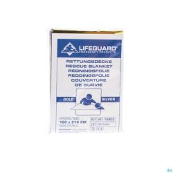 Couverture Sauvetage Aluminium 160cmx220cm Vf-med