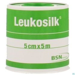 Leukosilk Fourreau Sparadrap 5,00cmx5m 1 0102400