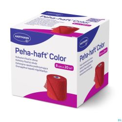 Peha-haft Rouge Lf 8cmx20m 1 P/s
