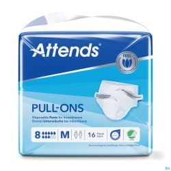 Attends Pull On 8 Slip Medium 1x16