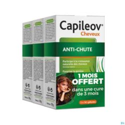 Capileov Anti Chute Tripack Caps 3 X 30 Promo