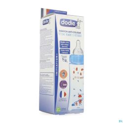 Dodie Biberon Initiation+ Bleu Pompier 330ml