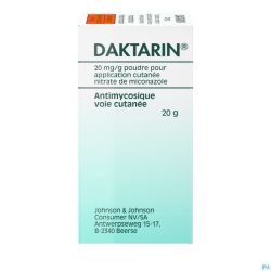 Daktarin Pulv Derm 1 X 20g 2%