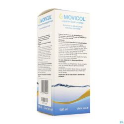 Movicol Liquide Gout Orange Sol Dil Buvable 500ml