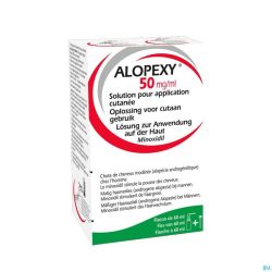 Alopexy 50mg/ml Sol Appl Cut.fl Pipette/spray 60ml