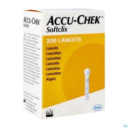 Accu Chek Softclix Lancet 200 3307484001