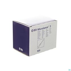 Bd Microlance 3 Aig. 25g 1 Rb 0,5x25mm Orange 100