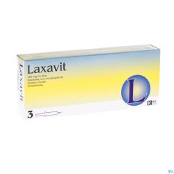 Laxavit Micro Enema Inj 3x12ml