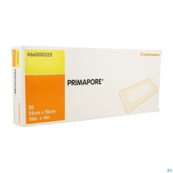 Primapore S&n Pans Post-op 25cmx10cm 20 66000320