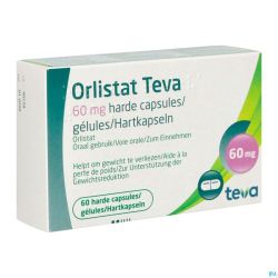 Orlistat Teva Caps Dure 60 X 60mg