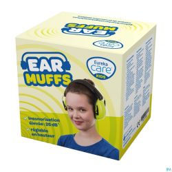 Eureka Care Casque Protection Auditive 3-12a Fluo