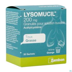 Lysomucil 200 Gran Sach 30 X 200mg