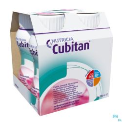 Cubitan Fraise 4x200ml