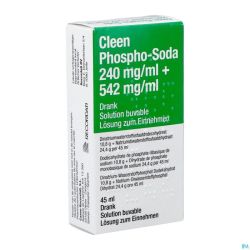 Cleen Phospho-soda 11g/24g Sol Buvable Fl 45ml