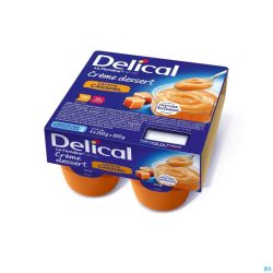 Delical Creme Dessert La Floridine Caramel 4x200g