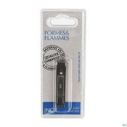 Formes&flammes 25 Coupe Ongles Inox Plat