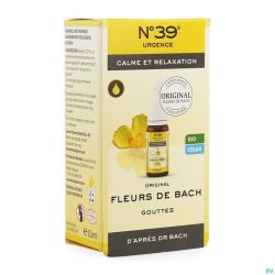 Fleurs de Bach Chewing-gum N°39 Urgences 40pcs