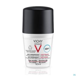 Vichy Homme Deo A/trans A/tra.prot. 48h Bille 50ml