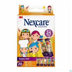 Nexcare 3m Happy Kids Professions Pans 20 N0920pr