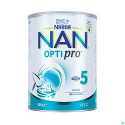 Nestlé NAN Optipro 5 Lait de Croissance Bébé 3+ 800g