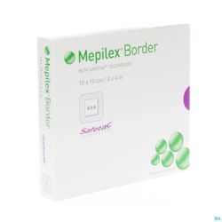 Mepilex Border Sil Adh Ster Nf 10,0x10,0 5 295300