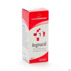 Vanocomplex N 1 Anginacid Gutt 50ml Unda
