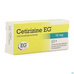 Cetirizine eg    comp 7x10mg