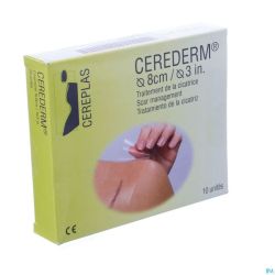 Cerederm Pans Silic Couronne Rond 8cm 10 4309680