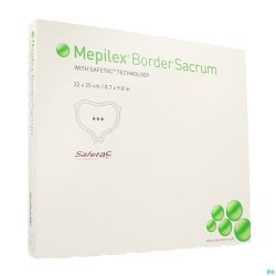 Mepilex Border Sacrum Ster 22,0x25,0 5 282460