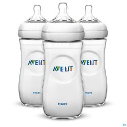 Philips Avent Natural 2.0 Biberon 330ml Trio SCF036/37