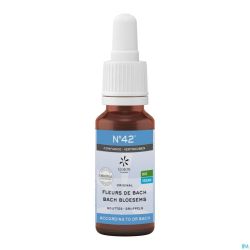 Fleurs de Bach Bio N°42 Gouttes Confiance 20ml