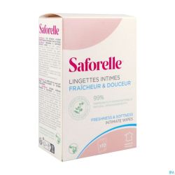 Saforelle Lingettes Flushable 10