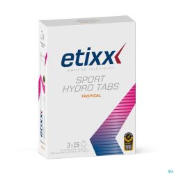 Etixx Sport Hydro Tab Tropical Comp Efferv. 3x15