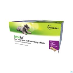 Drontal Tasty Bone 150/144/5mg 10kg Dog Comp 17x6