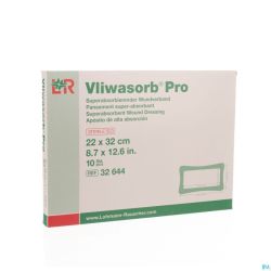 Vliwasorb Pro Pansement 22x32cm 10 32644