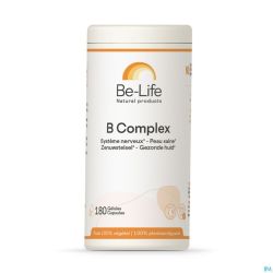 B Complex Vitamin Be Life Nf Caps 180 Remp.2750842