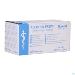 Clinipad Lingettes Desinfect. 100