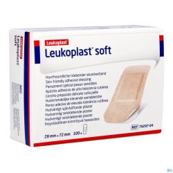 Leukoplast Soft 28x72mm 100