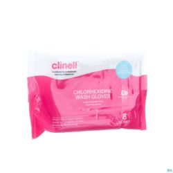 Clinell Gant Toilette 2% Chlorhexydine 8