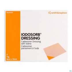 Iodosorb Dressing 17g 8x10cm 2 66001293