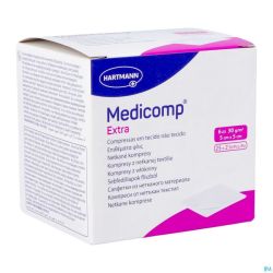 Medicomp Cp Ster Extra 6pl 5x5cm 30g 25x2