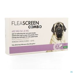 Fleascreen Combo 402mg/361,8mg Spot On Chien Pip.3