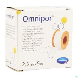 Omnipor 2,5cmx5m 1 P/s