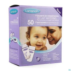 Lansinoh Sac Conservation Lait Maternel 50