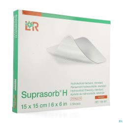 Suprasorb H Hydrocol. Standard 15x15cm 5 108831